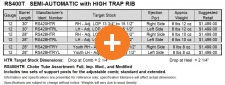 RS400 Target - High Trap Rib schematic